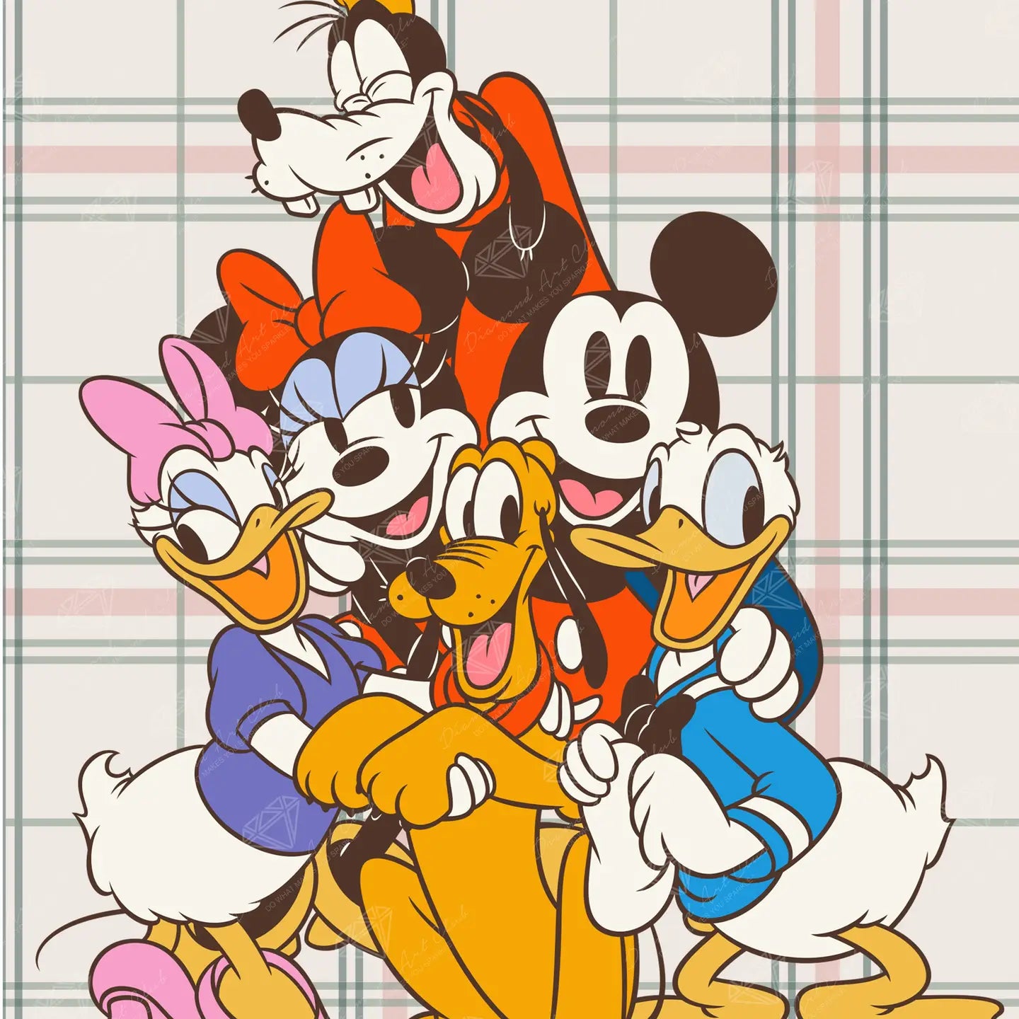 Diamond Art Club SQUARES True Pals